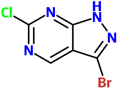 (图片) MC016343 3-Bromo-6-chloro-1H-pyrazolo[3,4-d]pyrimidine